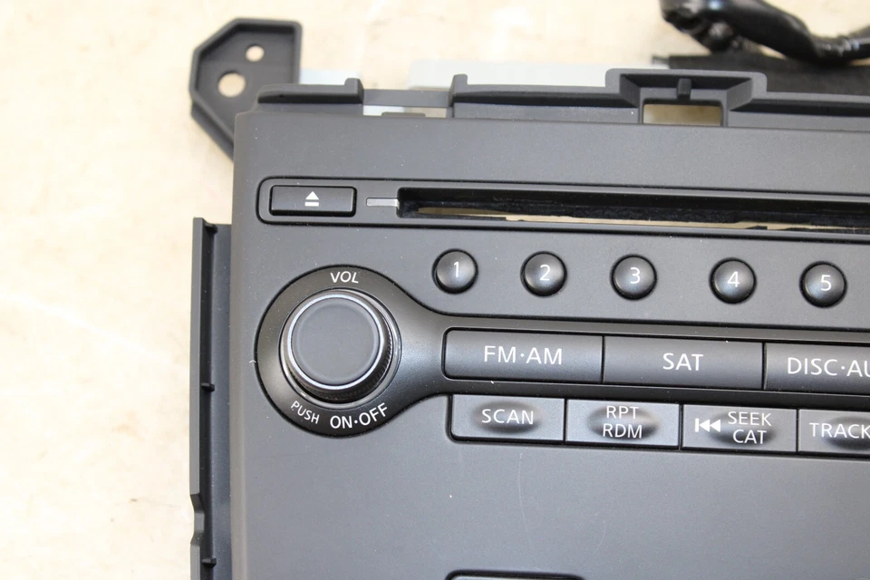 2015-2020 Nissan 370z Nismo Radio / Climate Control Switch Assembly OEM HC121 - Image 3 of 4