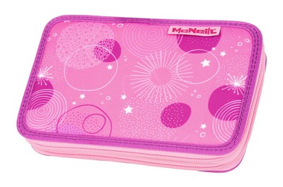 McNeill Pencil Case with Two Compartments Federmäppchen Mäppchen Pinky Neu