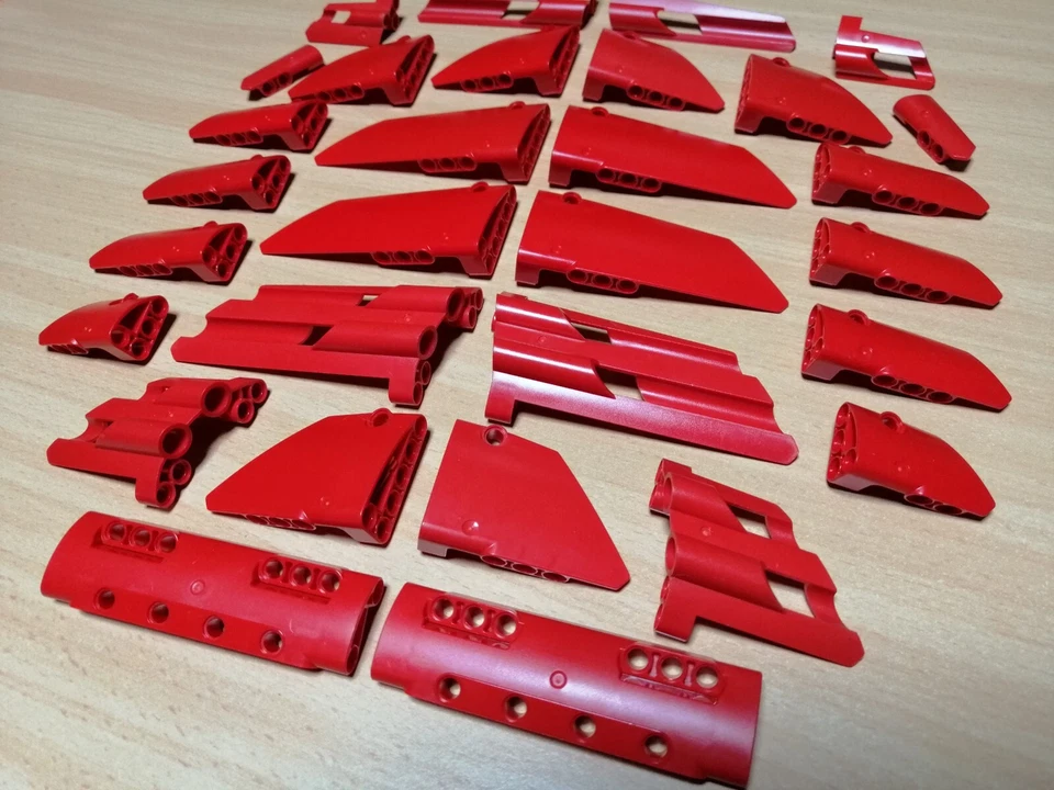 LEGO Technic Paneele Panels Verkleidungen rot / Technik Konvolut - Bild 3 von 4