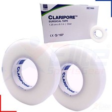 Claripore Eyelash Extension Surgical Medical Tape Transparent 1.25cm x 9.1m