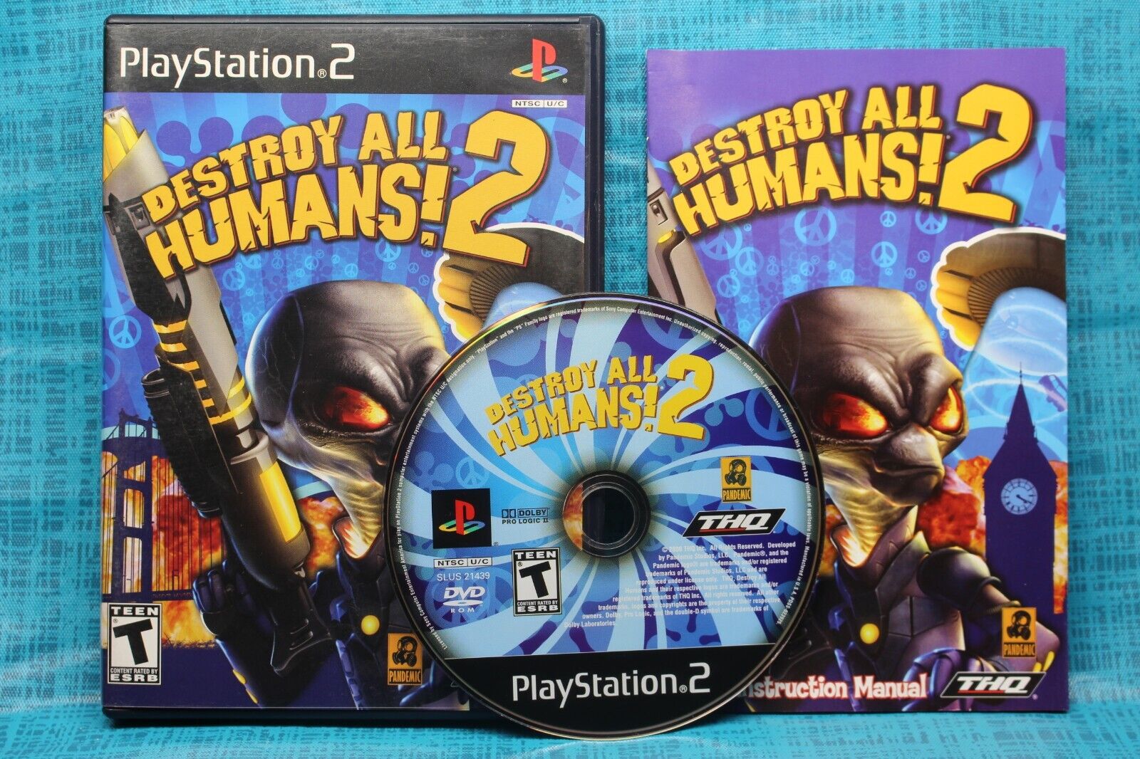 Destroy All Humans! - PlayStation 2 (PS2) Game