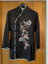 *NEW* Zara Women's Embroidered Jacquard Floral Embroidered Dress Size Medium
