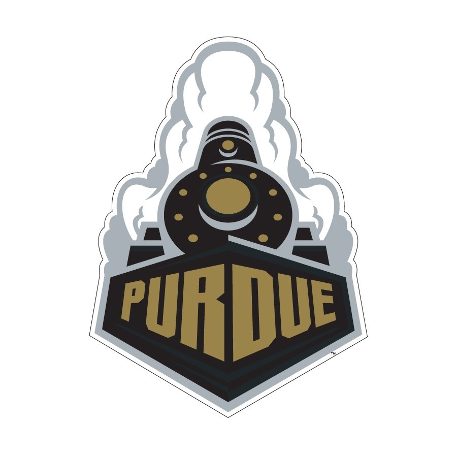 Purdue University Boilermakers Vinyl Decal Sticker Set - 4 Inch, Officially Licensed