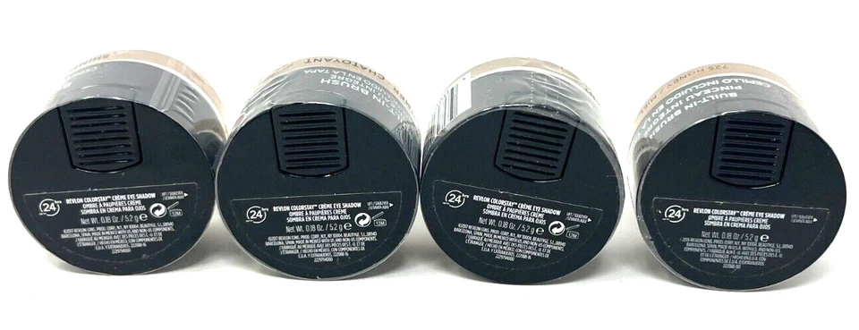 (4) Revlon Colorstay Creme Eyeshadow w/ Built-In Brush Sealed 725 - Honey - Image 3 of 3