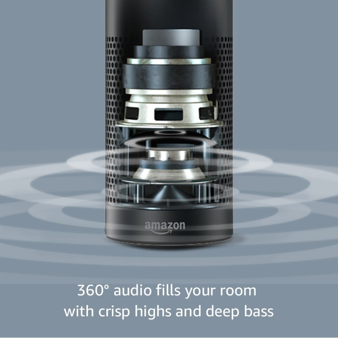 Amazon Echo Plus シルバー 本体 Amazon Echo Plus (1st Generation) ALEXA Smart Speaker | WiFi
