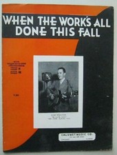 When The Works All Done This Fall w/Ukelele Chords ft Curt Poulton Sheet Music