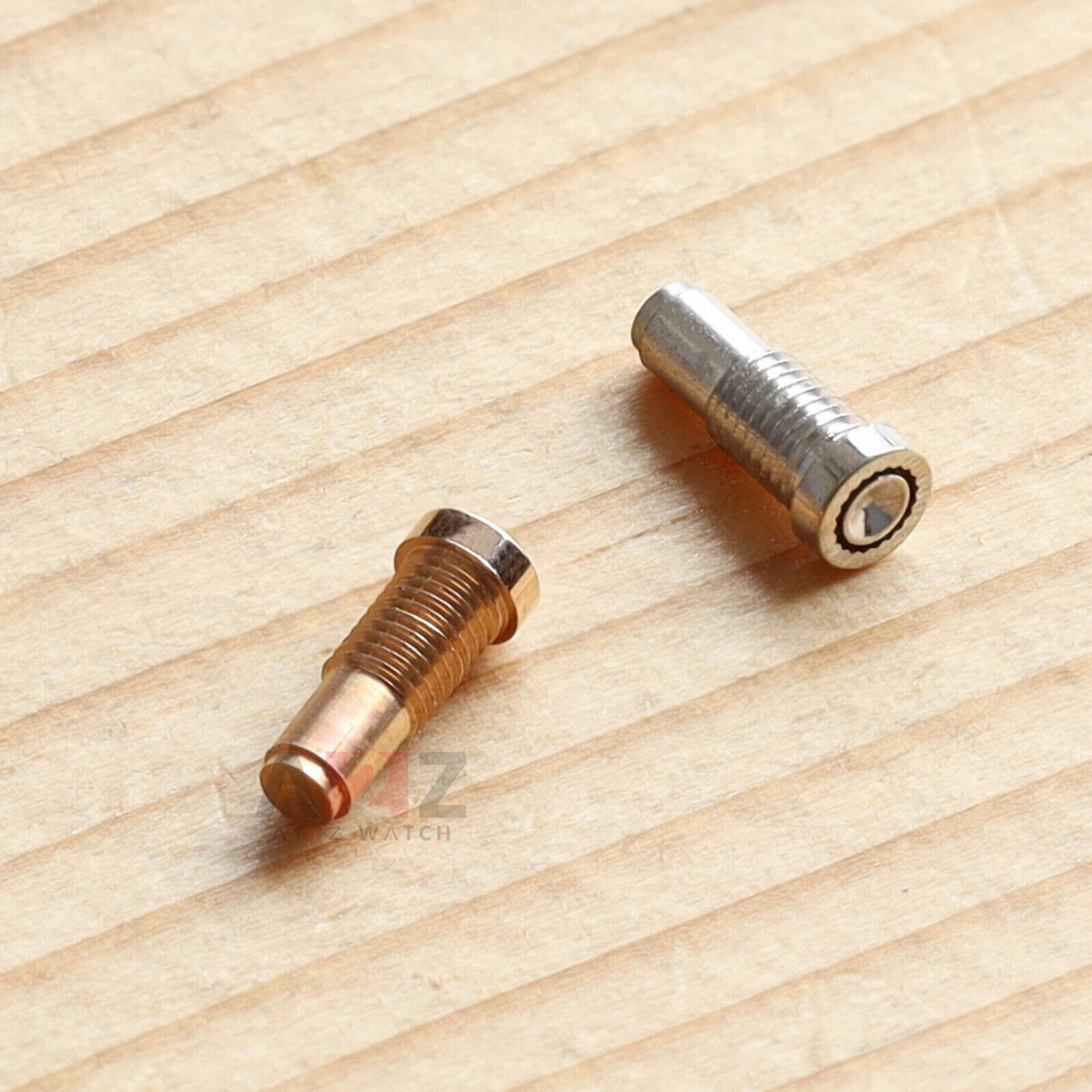 18K Rose Gold/White Gold Watch Pusher of Case for Patek Philippe Nautilus 5980