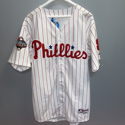 Vintage Majestic Philadelphia Phillies 2008 WS Shane Victorino