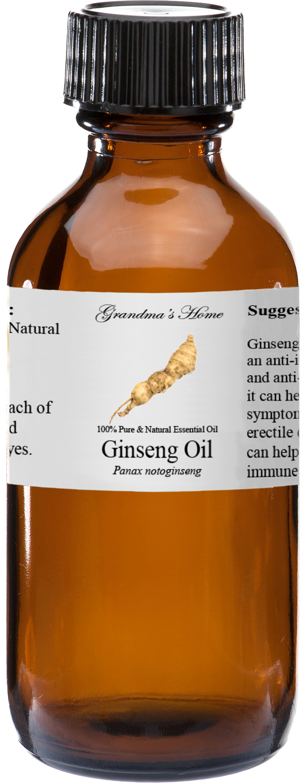 2 Oz - 100% Pure - Therapeutic Grade - Grandma's Home