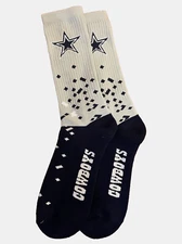 NFL Dallas Cowboys Football crew socks Size L