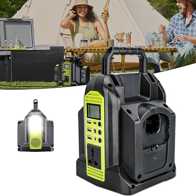 #ad 350W Power Inverter for Ryobi 18v Battery 2 Port DC 18V to AC 120V with USB Port $72.39