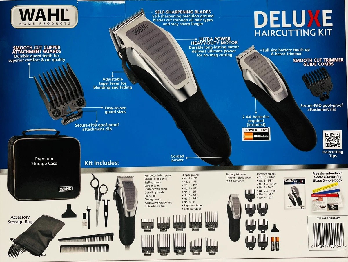 Wahl Home Products Deluxe All-In-One Hair Clipper and Trimmer