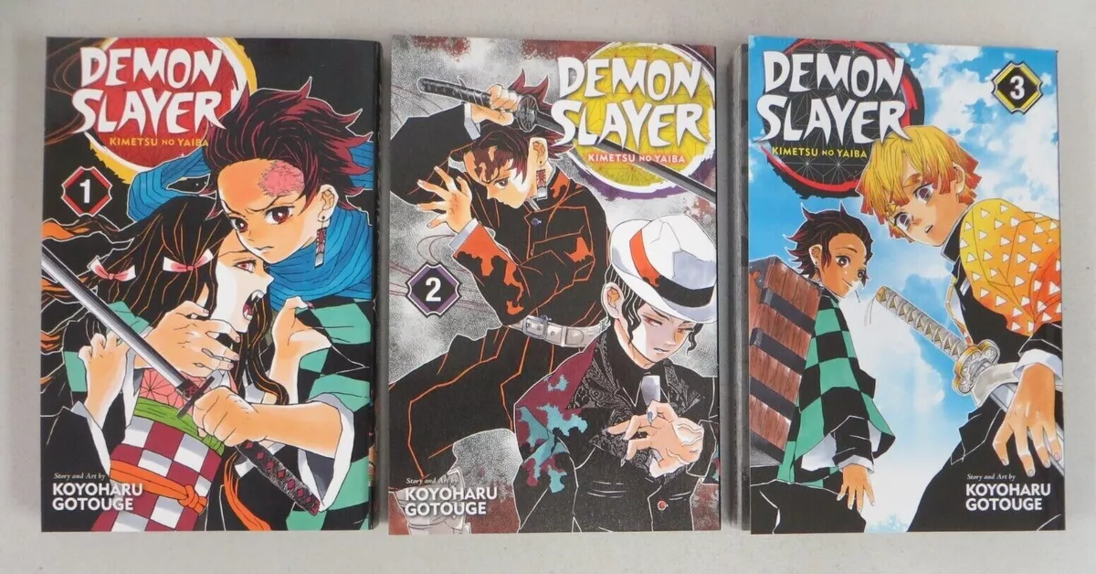 Demon Slayer Manga Vol 1 by Koyoharu Gotouge