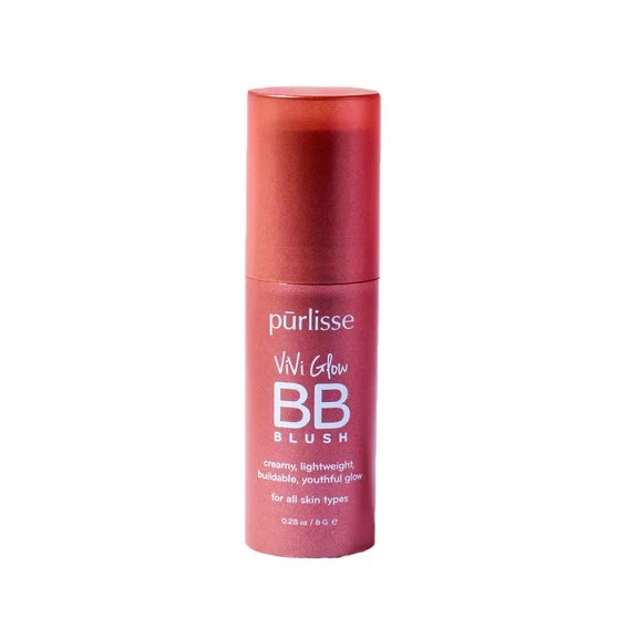 Purlisse ViVi Glow BB Blush - Chai Nude Glow - 0.28oz / 8g - New Without Box
