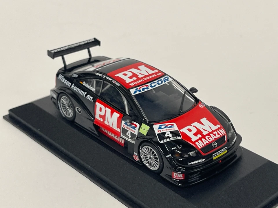 1/43 Minichamps Opel V8 DTM 2001 Team Holzer T.Scheider Car #4 430014104 CS723 Foto 4 de 4