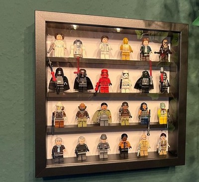 Minifiguren Display für IKEA Sannahed 25x25   Einlage für 24 LEGO  Figuren