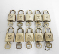 Authentic Louis Vuitton Padlock  Key 10set Gold 50150