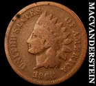 1868 Indian Head Cent- Semi Key Better Date No Reserve #J8830