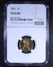 1951 Lincoln Wheat Cent Proof - 1c NGC PR65 RB - Red Brown