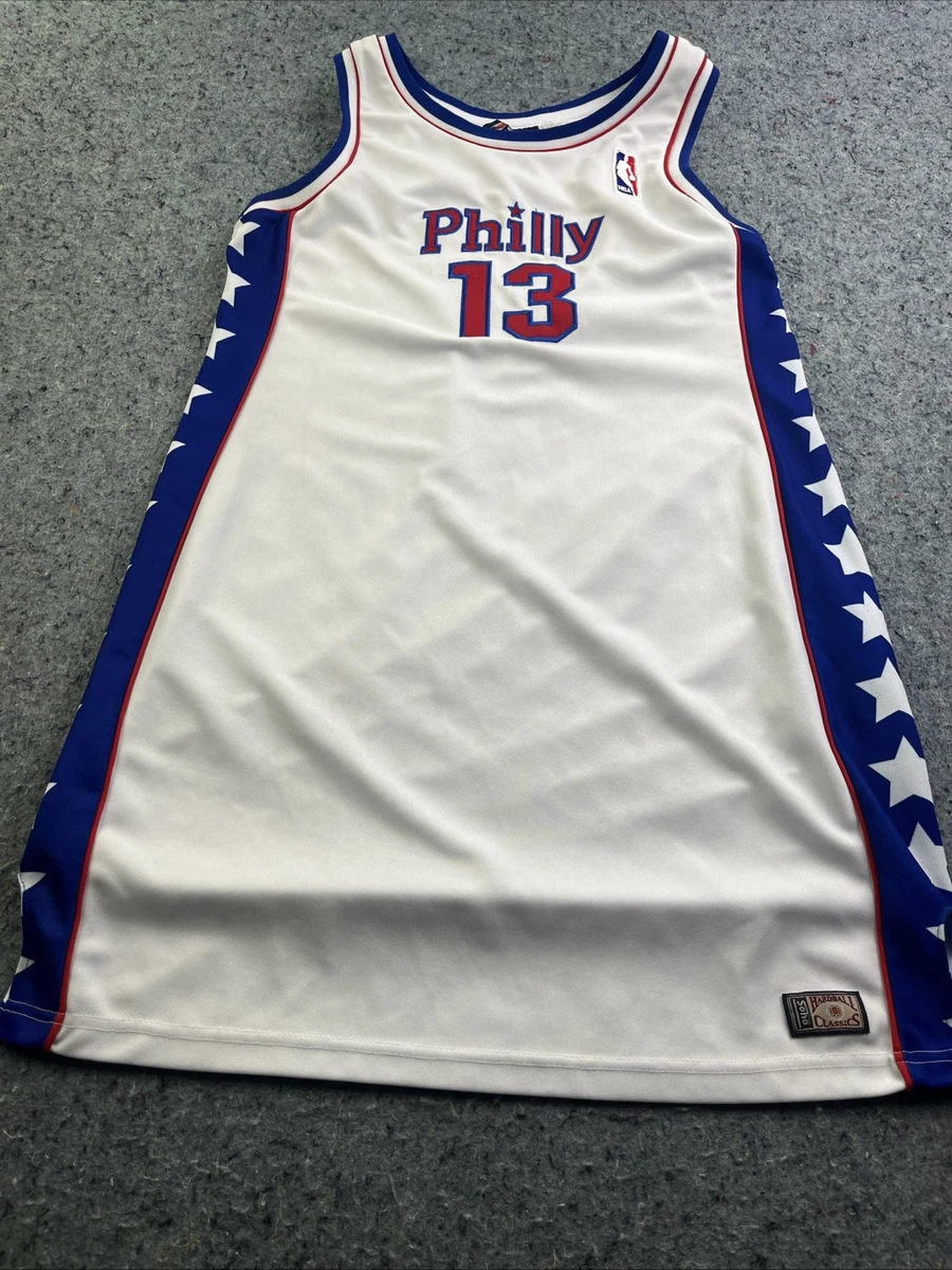 Maillot NBA Mitchell & Ness Wilt Chamberlain – Philadelphia 76ers, Taille 60