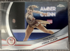 2026 Topps Chrome Olympics Amber Glenn - USA Figure Skating #13 Base