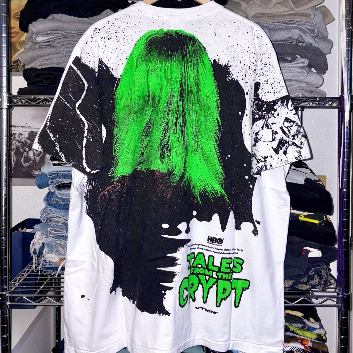 90s Inspired 1997 Tales From The Crypt AOP Crypt Keeper Horror