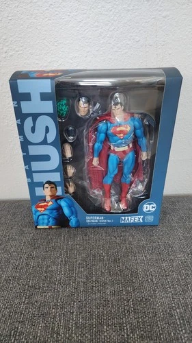 MAFEX Superman Hush No. 117 Authentic Medicom Toy Action Figure Reissue New - US