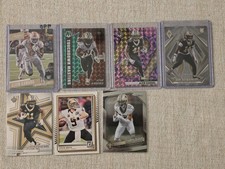 Saints Card Lot Brees Kamara RC Olave Prizm McKinstry Rookie Mosaic