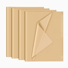 NEBURORA 120 Sheets Kraft Tissue Paper 14 x 20 Inches Brown Wrapping Tissue