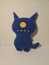 Vintage 2004 Ugly Doll Dog Blue Stuffed Plush Animal Toy Doll One Eye 12.5"