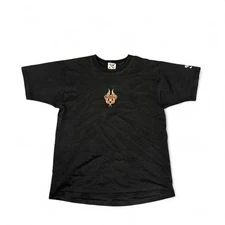 Vintage Red Sand skater tee Made In USA Sz L Mens Black Y2K JNCo Style