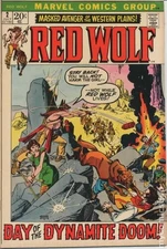 Red Wolf #2 VG+ 4.5 1972 Stock Image Low Grade
