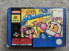 ebay® Auktion 188518936415 | Super Bomberman Super Nintendo SNES PAL Boxed With Manual UKV Hudson Soft Thumbnail of ebay® auction 188518936415 | Super Bomberman Super Nintendo SNES PAL Boxed With Manual UKV Hudson Soft