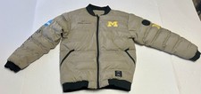 Vintage University of Michigan Wolverines Puffer Jacket