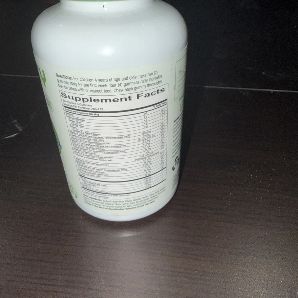 Pantalones Smarty Niños Fórmula + Fibra Multi Gomitas 90ct Limón Naranja PajaBanaLEER Foto 3 de 4