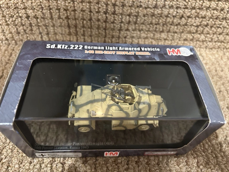 Hobby Master 1:48 Sd.Kfz 222 Panzerspahwagen, 19th Panzer, Russia '43, No HG1403 - Image 2 of 4