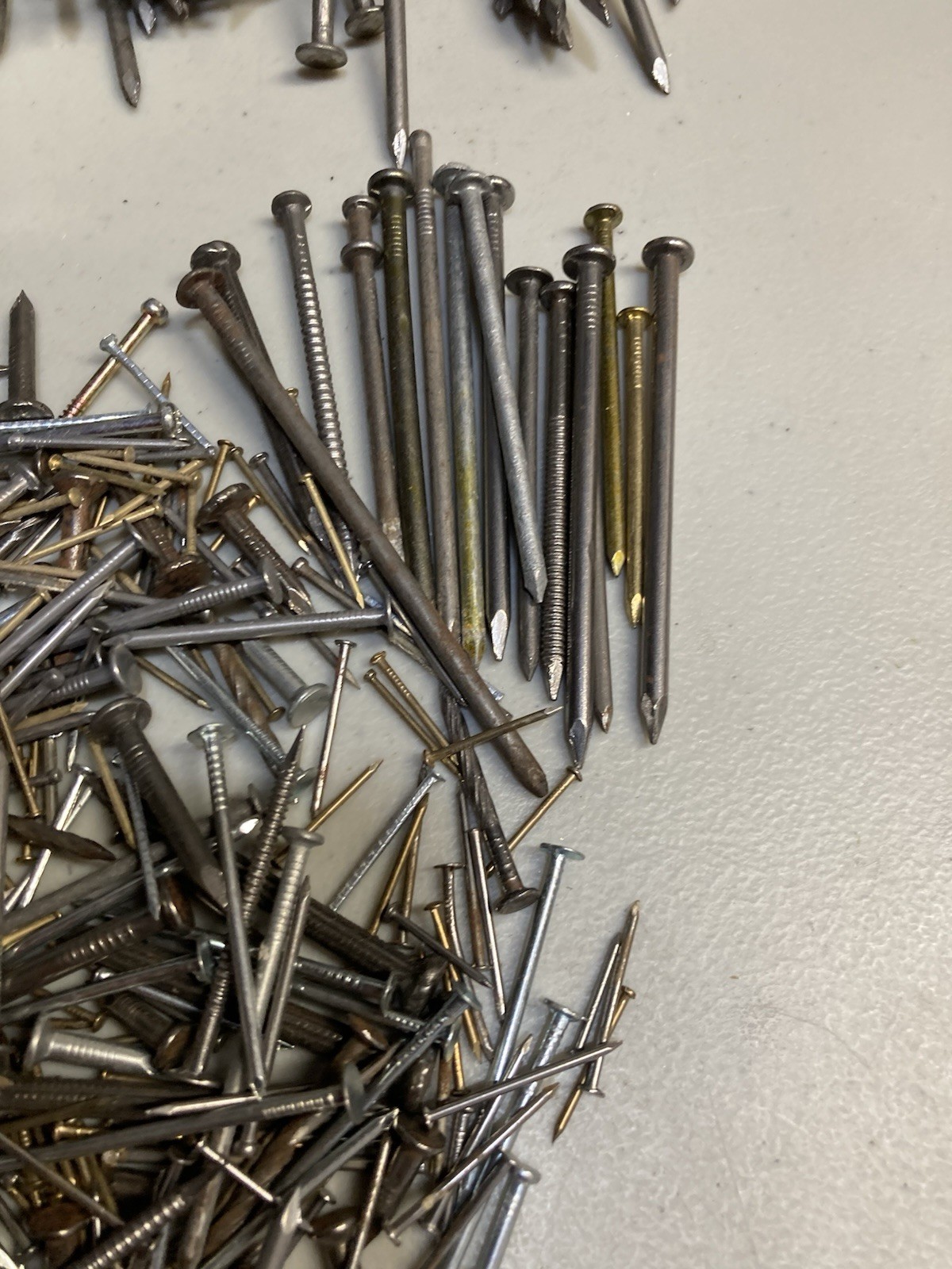 5+ LBS Vintage Lot Mixed Hardware Nails