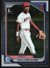 2024 Bowman Chrome Prospects Greylin De La Paz #BCP-181 GS1-19
