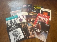 Huge 14 Piece Lot VINTAGE 80s SHEET MUSIC Pop, Soft Rock, Rock Van Halen Chicago