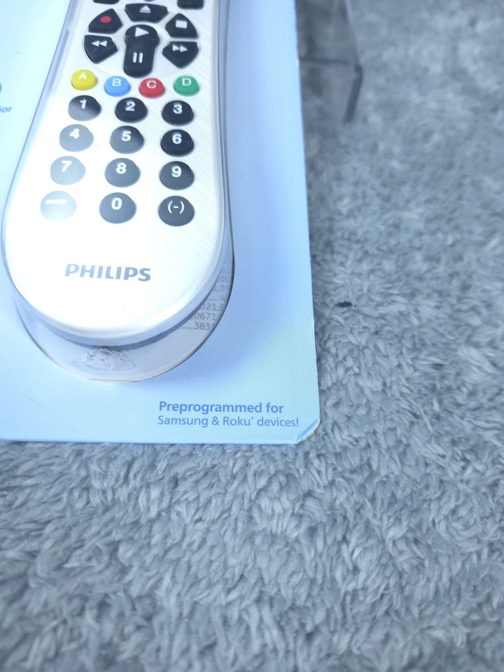 Philips Universal Remote Control 4 Device Preprogrammed Roku Samsung TV DVD Audi - Image 4 of 4