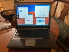 Dell Latitude D630 15.4" Laptop Core 2 Duo 2GHz 4GB RAM 120GB SSD Win XP RS232