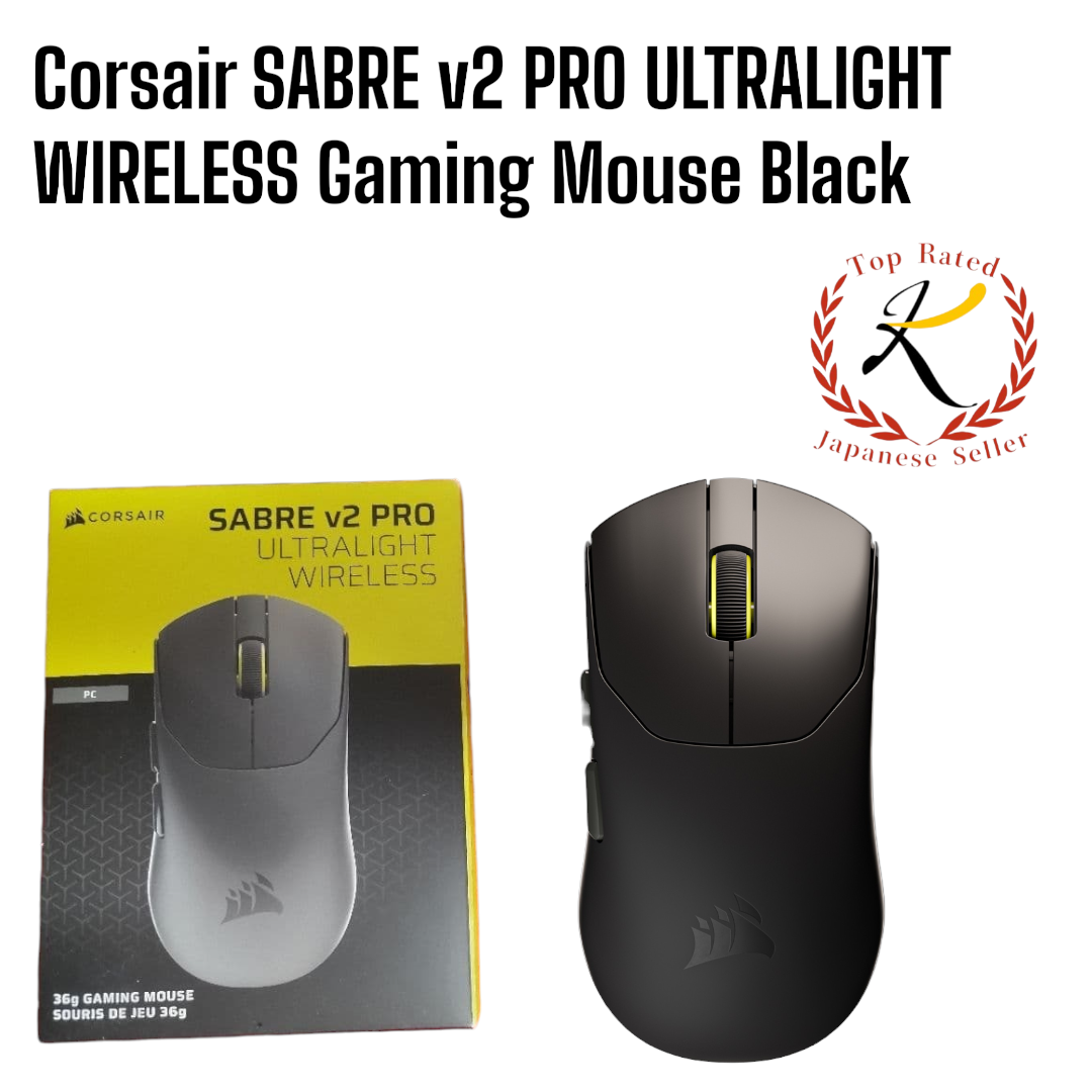 US/DDP】 Corsair SABRE v2 PRO ULTRALIGHT WIRELESS Gaming Mouse