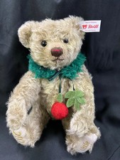 Japan Limited Steiff Little Santa 2024 Apple Teddy Bear 1500pcs Exclusive Rare