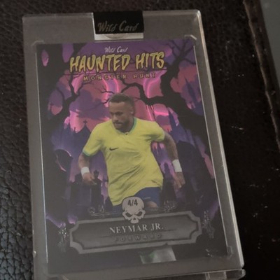 2025 Wild Card Haunted Hits Neymar Jr. 4/4 bookened