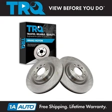 TRQ Front Brake Rotors Set For 2004-2011 Mazda RX-8