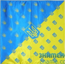 Bandana with Ukrainian symbols