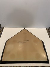 Mickey Mantle Home Plate Signed Autograph HOF 1974 - Letter Of Authenticity JSA