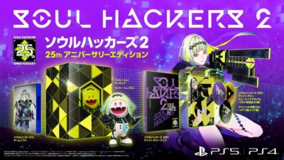 PS5 Soul Hackers 2 25th Anniv. Edition Software + Figur + 3CD + Booklet ATS-5...