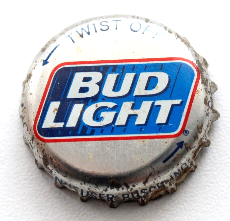 United States Bud Light Twist off Beer Bottle Cap Kronkorken Chapas