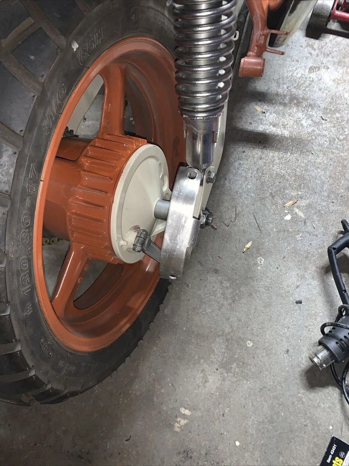 License Plate Relocation Bracket for Honda Shadow ACE VT600C VT700C VT750C VLX - Image 3 of 4